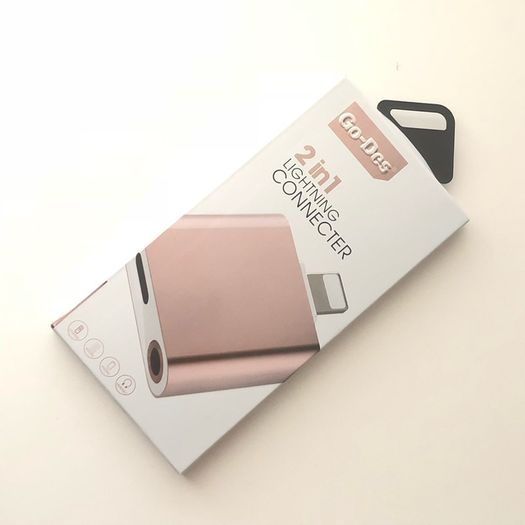 2in1 Lightning Connector with 3.5mm Headphone Jack