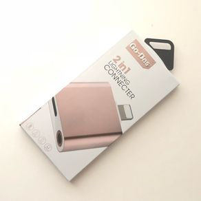 2in1 Lightning Connector with 3.5mm Headphone Jack