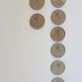 39 x Irish Sixpence Coins - "6d Reul" Image 8