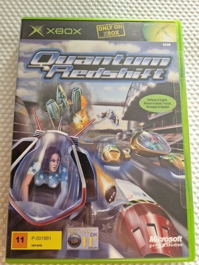 Brand new game sealed Quantum Redshift Xbox Original games Original