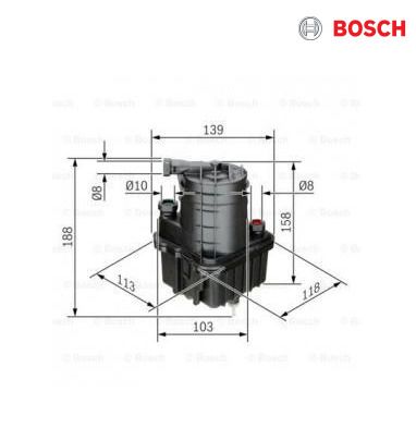 Renault Clio/modus fuel Filter, Bosch N7015