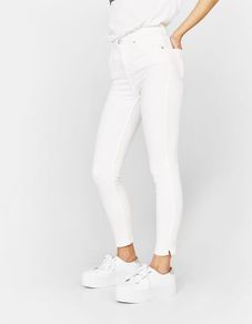 White Super Skinny fit jeans by Esmara size UK14 EU40/42 Postage included