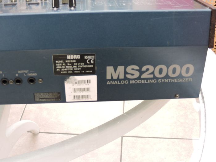 Korg MS2000 Analog Modeling Synthesizer