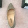 Taupe Suede Court Shoe (37) PAUL GREEN Image 4
