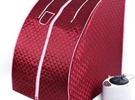 main image for ad Mini portable sauna with folding chair and steam boiler