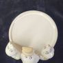 Official Moomin Ceramic Figurine Candle Holder  Trinket Dish  Moominpappa & Family Image 3
