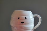 Ceramic Halloween mug mummy mug bandage NEW