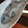 Highland Stoneware Scotland Salmon Dish Image 2