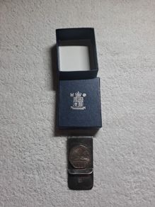 Royal Mint 150 years of Libraries money clip