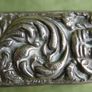 Antique Sterling  Silver hallmarked Repousse Clothes Brush 96,6g Image 6