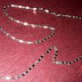 Vintage 9ct White Gold Necklace-Unisex Image 2