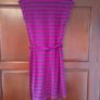 Icebreaker merino dress (black, purple and pink stripes) Image 2