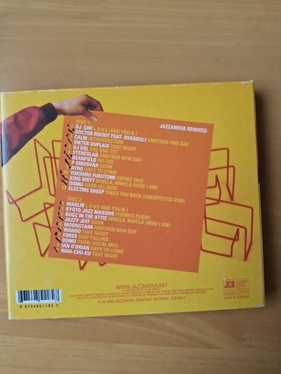 CD Jazzanova Remixed Double CD Gatefold