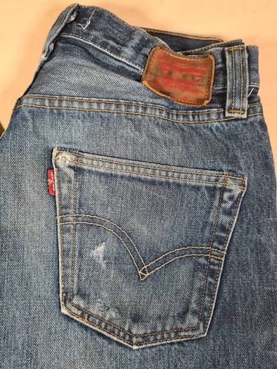 Levis 501's 1947 Special Edition jeans distressed Size W 30 L 30