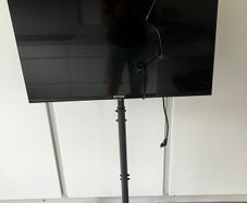 Television + tall stand