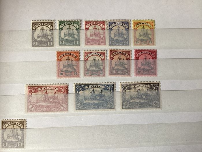 stamps German Colonies