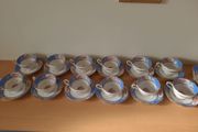 Paragon full 40 piece tea set - very rare - circa 1920s
