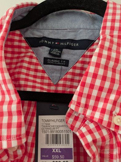 Tommy Hilfiger Shirt XXL - Brand New With Tags