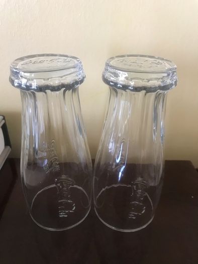 Coca Cola 'cap top' Glasses (4)
