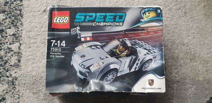 Sealed Lego Speed Champions: Porsche 918 Spyder (75910)