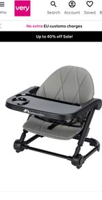 Booster/ travel high chair