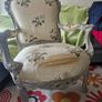 Beautifully carved chair requiring reupholstering Image 6