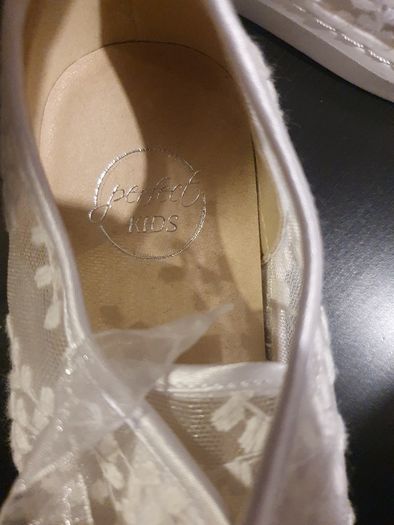 Beautiful lace shoes for Holy Communion
