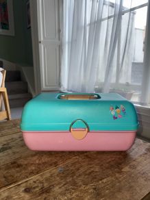 Vintage 1980's Caboodle makeup case