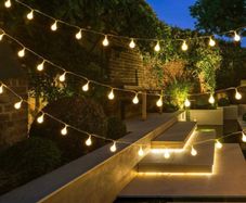 Globe String Lights Plug in, 10m 100 LED Warm White Christmas Lights Mains Powered, 8 Modes Fairy String Lights for Christmas Tree Decorations, Bedroom, Party, Gazebo, Garden (FREE POSTAGE)