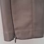 Zara Taupe Faux Leather Trousers Image 5
