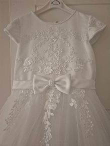 First Holy Communion Dress - Size 8 years