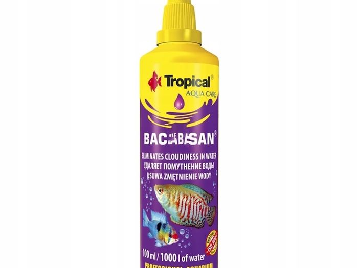 Tropical Bactosan 100ml - Eliminates cloudiness in water
