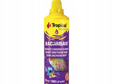 Tropical Bactosan 100ml - Eliminates cloudiness in water