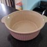 Pink small casserole dish Image 2