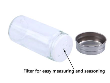 BRAND NEW 16pcs Rotating Jars Spice Rack Stainless Steel Seasoning Stand Holder