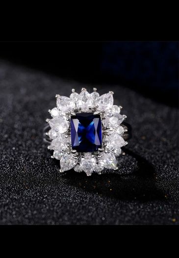 Sterling Silver Gemstone Ring