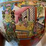 Vintage Chinese Famille Rose/ Rose Medallion Planter Image 6