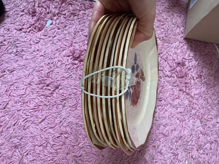 cake plates - vintage ceramic