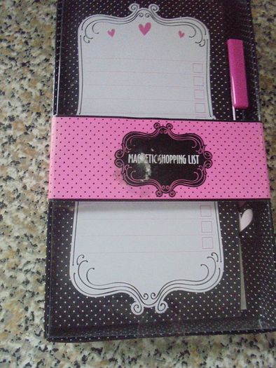 Magnetic Shopping List Set for Sale