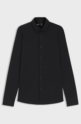 Hugo Boss Slim-fit shirt in a performance-stretch shirt
