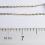 Vintage Blue Sapphire Sterling Silver 925 Choker: Faceted Gemstone Necklace length 16" - 7,4g Image 10