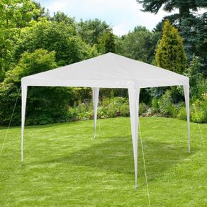 _Gazebo Party Tent Garden Tent 3 x 3 m Various Colours White