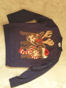 M&S mens bulldog jumper M