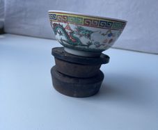 Chinese Porcelain Dragon Bowl