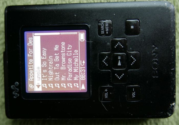 Sony Network Walkman MP3 NW-HD5 HDD Tested Works