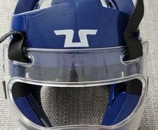 Tusah - Masked Headguard Blue Small