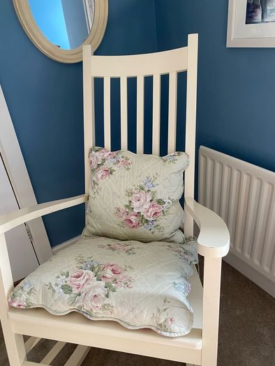 Strawbridge solid wood rocking chair