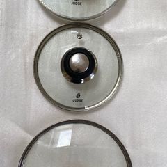 3 Glass Pot Lids