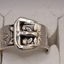 Vintage sterling silver ring size L Image 2