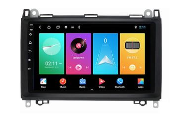 Android Car Radio For Mercedes Benz B200 Sprinter W906 W639 Class W169 W245 B160 B170 B180 B200 W639 Vito Viano W906 Sprinter Volkswagen VW Crafter Multimedia Player 2din 4G Head Unit